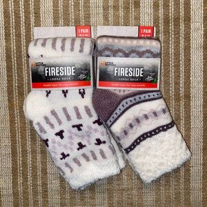 NWT Little Hotties 2 Pack Bundle Of Lodge Crew Socks